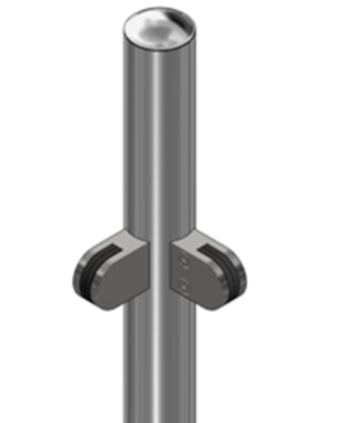 Pool Glass End Posts