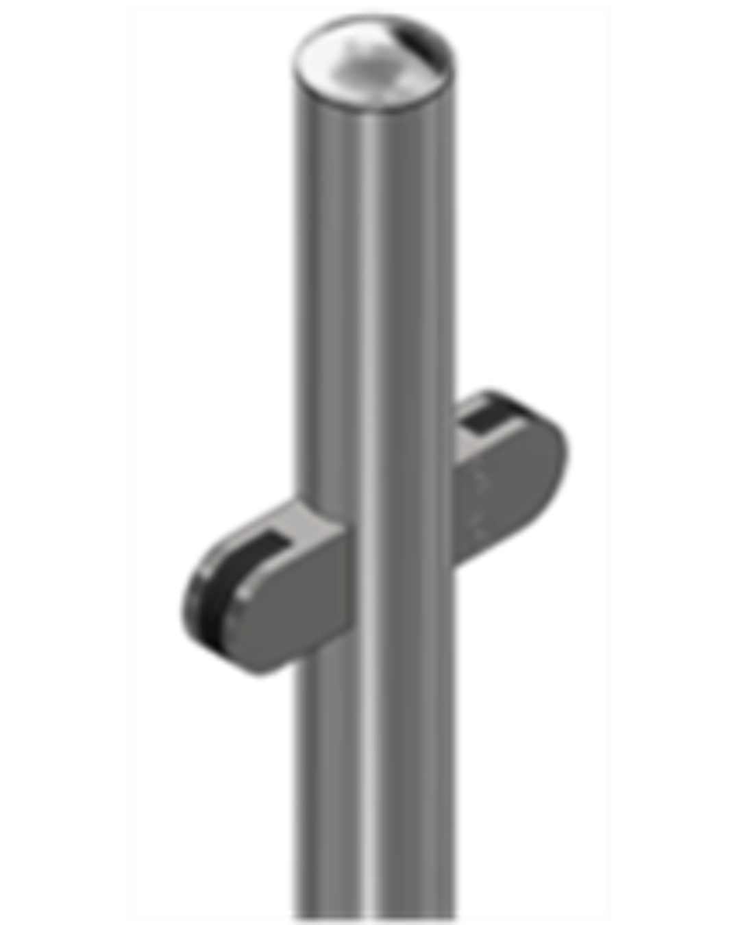 Glass Frameless Centre Post